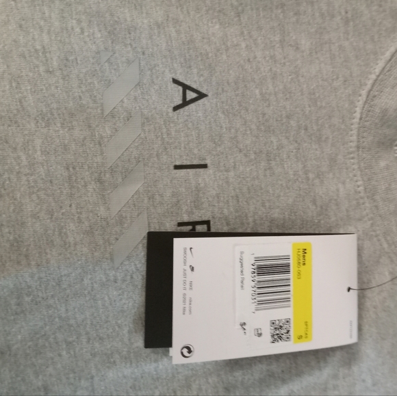 Nike Air Max 90  T Shirt crew Grey Hj0580-063 - Picture 3 of 6